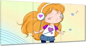 Vászonképek 120x60 Gyerekeknek Gyerek minta