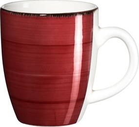 Mäser 6 db-os csészes készlet Bel Tempo 380 ml,piros