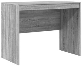 Íróasztal Szürke sonoma MDF, Furnér 100 x 50 x 76 cm Tartós