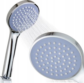 Zuhanyfej Zuhanyzó Króm Világos Lila Kerek Fúvókák