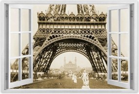 Poszterek 120x80 Régi kép az Eiffel-toronyról
