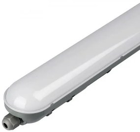 LED lámpatest , 48 Watt , 150 cm , kompakt armatúra , por- és páravédett , IP65 , hideg fehér