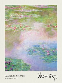 Reprodukció Nymphéas (1907), Claude Monet