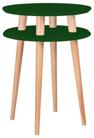 Ufo sötétzöld rakodóasztal, ⌀ 45 cm - Ragaba
