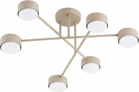Brilagi - LED felületre szerelt csillár MONO 6xGX53/12W/230V bézs
