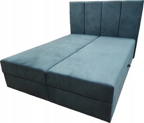 Kontinentális Ágy Tárolóval Bonell Dream Matrac Panelek Kordbársony