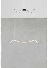 Fekete-fehér LED függőlámpa Melt – Markslöjd