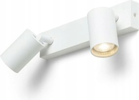 Rendl Dude II fehér felületre szerelhető Led lámpa 2x GU10 230V 2x9W modern dizájn