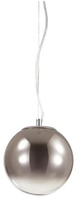 Ideal Lux - Csillár zsinóron MAPA 1xE27/42W/230V átm. 20 cm szürke/füstös