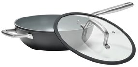 Wok serpenyő fedővel-kerámia felülettel ø 28 cm Meda 3.0 – FABINI