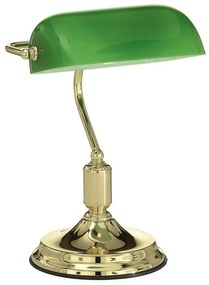 Ideal Lux - Asztali lámpa 1xE27/60W/230V bronz