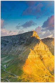 Poszterek 80x120 Naplemente Hegyek Kilátás