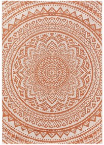 Kültéri és beltéri szőnyeg Cleo narancssárga 120x170 cm