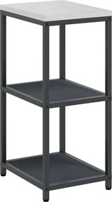 vidaXL Konyhai Tárolás polcokkal Antracit 60 x 50 x 92 cm Acél