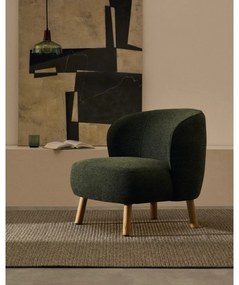 Zöld zsenília fotel Ulit – Kave Home