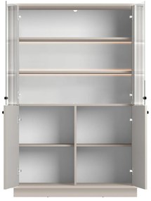 Vesper vitrin - kasmír / fekete fogantyúk