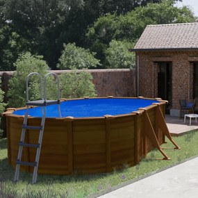 PONTAQUA KIT WOOD fémfalas családi medence szett 500 x 300 x 120 cm