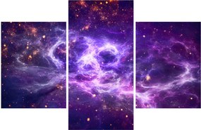 Kép - Lila Univerzum (90x60 cm)