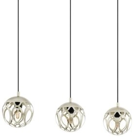 Eglo 99072 - Csillár zsinóron MIRTAZZA 3xE27/60W/230V