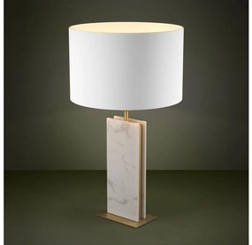 Eglo 390409 - Asztali lámpa BELESAR 1xE27/40W/230V fehér