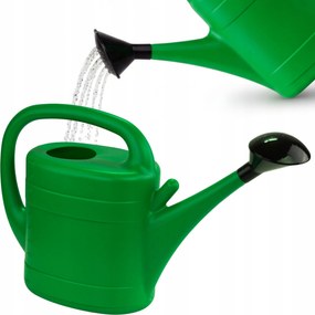 Kerti locsolókanna öntözőszűrővel zöld 10L