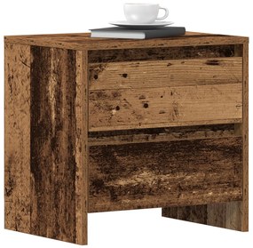 Éjjeli asztal 2 db Régi fa 45x34x44,5 cm Készített fa