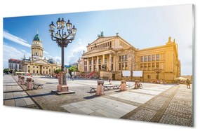 Üvegképek Németország Berlin Cathedral Square 100x50 cm 2 fogas