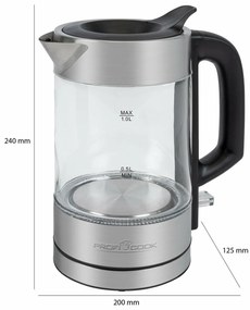 ProfiCook WKS 1229 gyorsforraló 1 l
