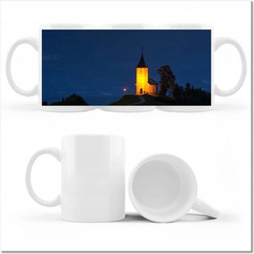 St Primoz templom mintás bögre