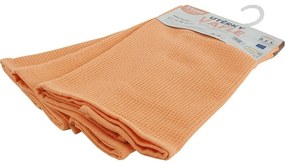 B.E.S. Petrovice Konyharuha gofri barack színű, 40 x 60 cm, 3 db-os szett