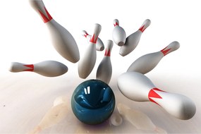 Kép - bowling (90x60 cm)