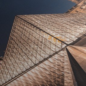 Kép - Louvre éjjel (90x60 cm)
