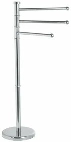 AQUALINE SB161 Samba törülközőtartó talppal, rozsdamentes acélból