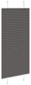 pliszírozott redőny fekete 65x100 cm szövetszélesség 64,4 cm