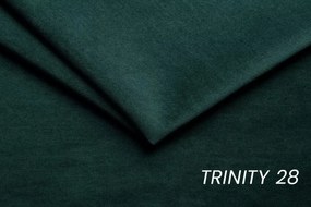 Laksaro sarokkinyitható kanapé, jobb oldali - Velúr Trinity 28 zöld