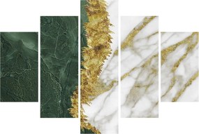 Kép - Zöld márvány N⁰1 (150x105 cm)
