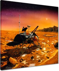 Vászonkép 50x50 Űrállomás