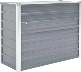 vidaXL szürke horganyzott acél kerti magaságyás 100 x 40 x 77 cm