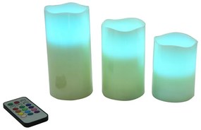 LED gyertya szett 3 db-os (magasság 10 cm) – Hilight