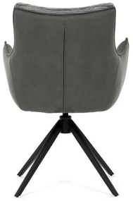 Szürke kordbársony Étkezőszék. DCH-D1345 GREY2