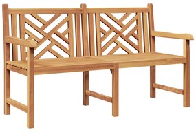 vidaXL pad Barna 150 x 60 x 90 cm Tömör Teakfa