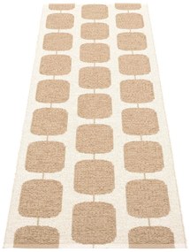 Bézs-krémszínű kültéri-beltéri futószőnyeg 70x200 cm Sten Light Nougat – Pappelina