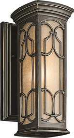 Kichler FRANCEASI KL-FRANCEASI-S Fali lámpa 1x60W/E27 IP44