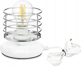 Éjjeli lámpa Loft asztali lámpa led E27 vezeték