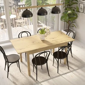 SENDI Étkezőasztal 120x80 cm.