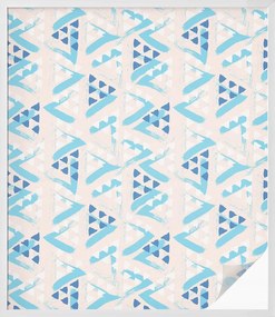 Öntapadós ablakfólia adatvédelem Geometrikus minták 100x116