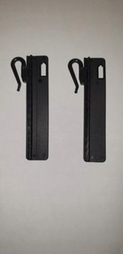 Flex (Microflex, állítható akasztó) 75mm 100db fekete