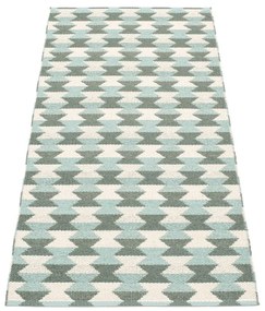 Zöld-türkiz kültéri-beltéri futószőnyeg 70x160 cm Dana Army – Pappelina