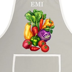 EMI Farmy konyhai kötény, Szürke