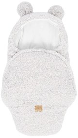 Elefántcsont színű sherpa babapólya 45x80 cm – Meowbaby